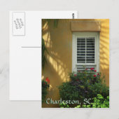 Charleston Pinckney St. Post Card Briefkaart (Voorkant / Achterkant)