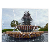 Charleston Pineapple Fountain, South Carolina Large Cadeautasje (Achterkant)