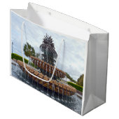 Charleston Pineapple Fountain, South Carolina Large Cadeautasje (Voorkant Gekanteld)