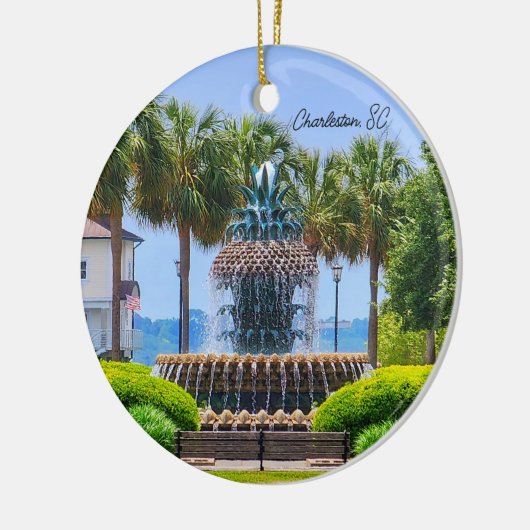Charleston Pineapple Ornament (Links)