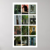 Charleston Portals Photo Poster Print (Voorkant)
