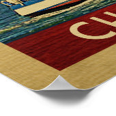 Charleston Poster Sailboot South Carolina (Hoek)