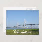 Charleston Ravenel Bridge Briefkaart (Voorkant / Achterkant)