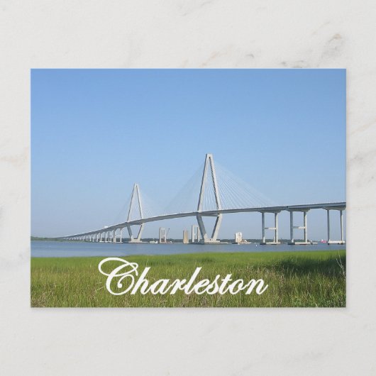 Charleston Ravenel Bridge Briefkaart (Voorkant)