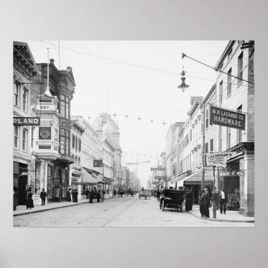 Charleston, SC, 1910 Poster (Voorkant)