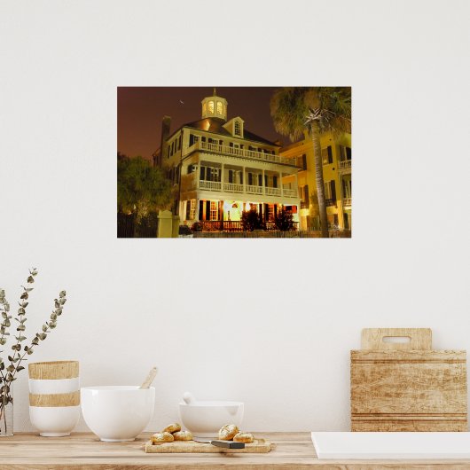 Charleston SC-batterij Poster (Keuken)