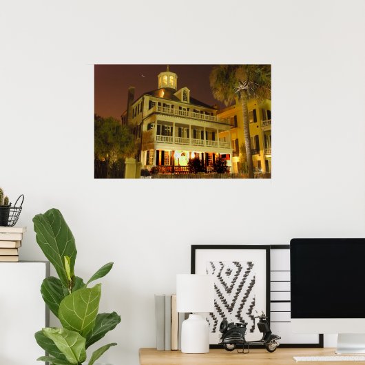 Charleston SC-batterij Poster (Thuiskantoor)