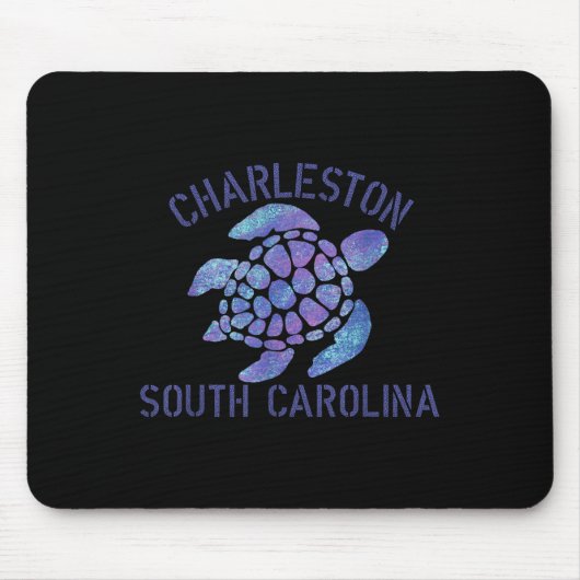Charleston, SC Beach Design _ Tribal Turtle Gift Muismat (Voorkant)