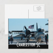 Charleston SC Briefkaart (Voorkant / Achterkant)