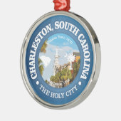 Charleston SC (C) Metalen Ornament (Links)