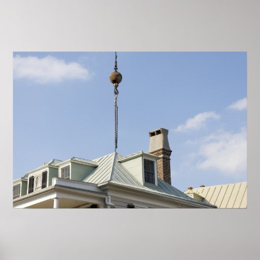 Charleston SC-dak Poster (Voorkant)