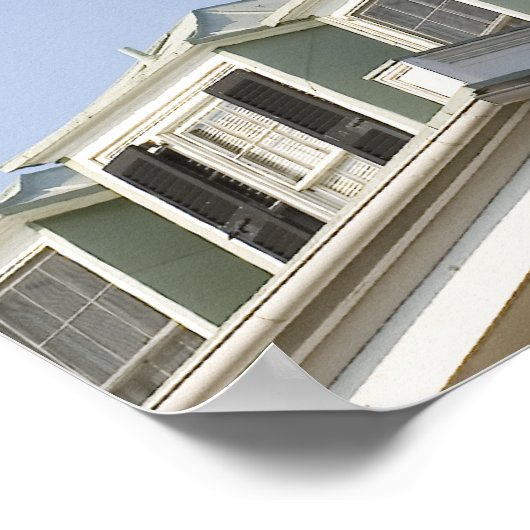 Charleston SC-dak Poster (Hoek)