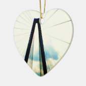 Charleston SC Heart Ornament (Links)