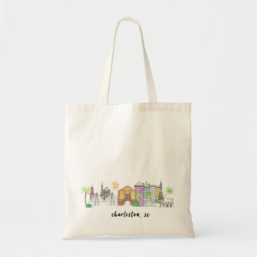 Charleston, SC Market Tas (Voorkant)