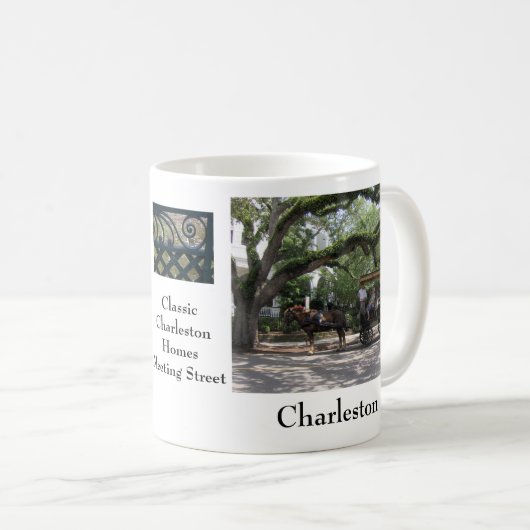 Charleston SC Meeting Street Mok (Voorkant rechts)