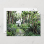 Charleston SC Palmettos Garden & Gazebo Briefkaart (Voorkant / Achterkant)