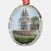 Charleston SC Pineapple Fountain Ornament (Links)