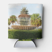 Charleston SC Pineapple Fountain, Waterfront Park Blikjeskoeler (Voorkant)