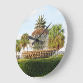 Charleston SC Pineapple Fountain, Waterfront Park Grote Klok (Hoek)