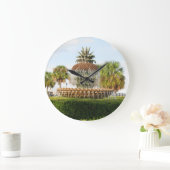 Charleston SC Pineapple Fountain, Waterfront Park Grote Klok (Huis)