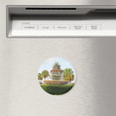 Charleston SC Pineapple Fountain, Waterfront Park Magneet (Insitu (Vaatwasser))