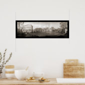 Charleston SC Square Photo 1909 Poster (Keuken)