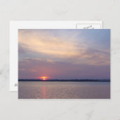 Charleston, SC Sunset Briefkaart (Voorkant / Achterkant)