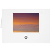 Charleston SC Sunset ~ Psalms 113:3 wenskaart (Achterkant Horizontaal)