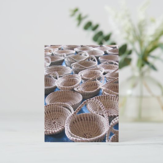 Charleston SC SweetAMS Baskets Briefkaart (Staand voorkant)