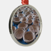 Charleston SC Sweetgrasbeugen Ornament (Rechts)