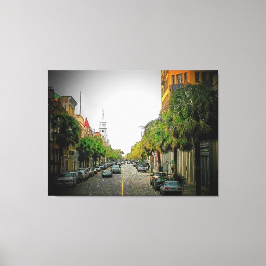 Charleston Scene 2 Canvas Afdruk (Voorkant)