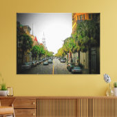 Charleston Scene 2 Canvas Afdruk (Insitu (Woonkamer))