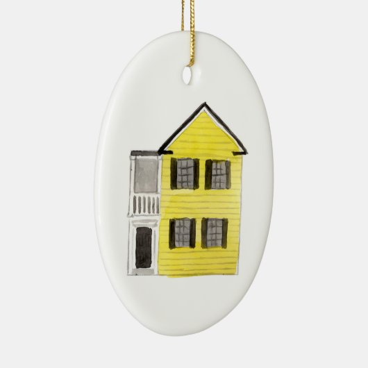 Charleston Single House Ornament (Rechts)