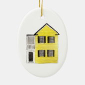 Charleston Single House Ornament (Achterkant)
