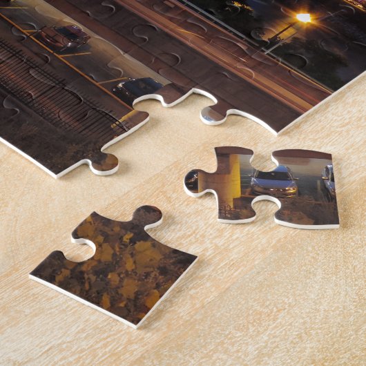 Charleston Skyline in Dusk Legpuzzel (Zijkant)