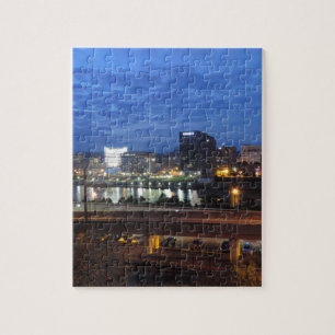 Charleston Skyline in Dusk Legpuzzel