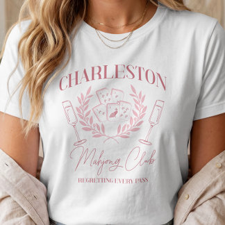 Charleston Social Club Mahjong T-shirt