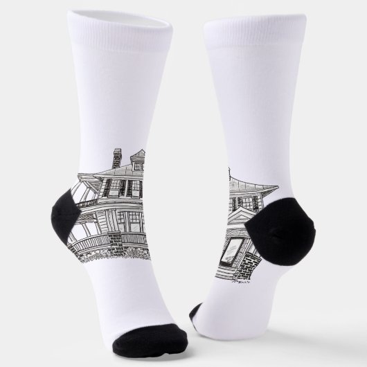 Charleston socks sokken (Gebogen)