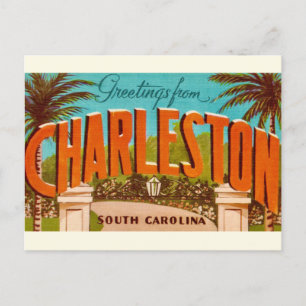  Charleston South Carolina ansichtkaart Briefkaart