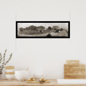 Charleston South Carolina Battery Foto 1909 Poster (Keuken)