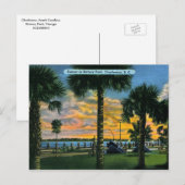 Charleston, South Carolina, Battery Park,  Briefkaart (Voorkant / Achterkant)