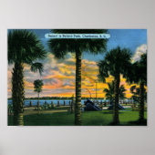 Charleston, South Carolina, Battery Park,  Poster (Voorkant)