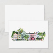 Charleston South Carolina Bedankkaart (Voorkant / Achterkant)