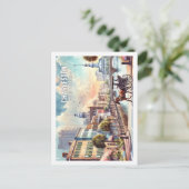 Charleston South Carolina Beroemde Plaats waterver Briefkaart (Staand voorkant)