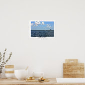 Charleston South Carolina Bridge Poster (Keuken)