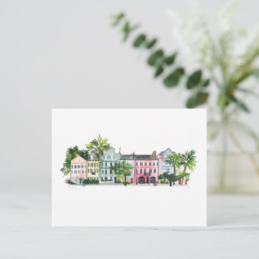 Charleston South Carolina Briefkaart (Staand voorkant)