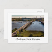 Charleston South Carolina Briefkaart (Voorkant / Achterkant)