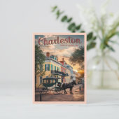 Charleston, South Carolina Briefkaart (Staand voorkant)