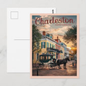 Charleston, South Carolina Briefkaart (Voorkant / Achterkant)