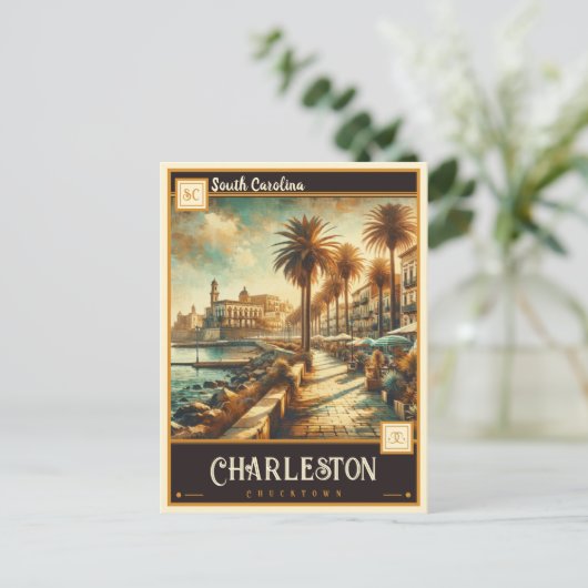 Charleston, South Carolina |  Briefkaart (Staand voorkant)